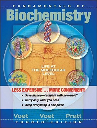 Cover of Fundamentals of Biochemistry by Donald Voet, Judith G. Voet & Charlotte W. Pratt