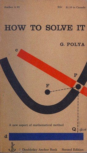 Cover of How to Solve It by G. Polya