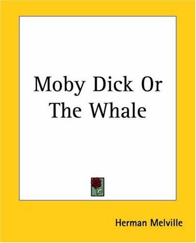 Cover of Moby Dick by Herman Melville