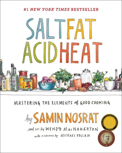 Cover of Salt Fat Acid Heat by Samin Nosrat