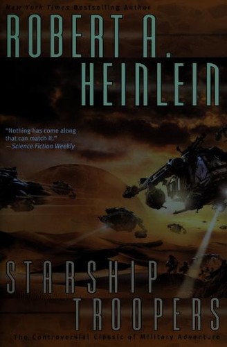 Cover of Starship Troopers by Robert A. Heinlein