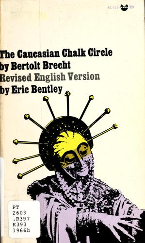 Cover of The Caucasian Chalk Circle by Bertolt Brecht