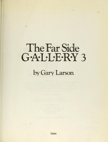 Cover of The Far Side Gallery 3 by Gary Larson
